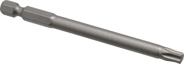 Irwin - T30 Torx Bit - 1/4" Hex Drive, 3-1/2" OAL - Caliber Tooling