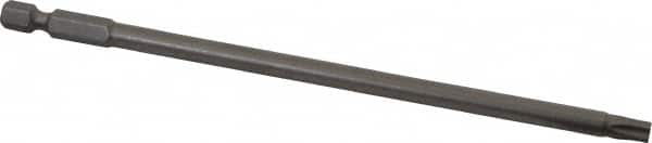 Irwin - T27 Torx Bit - 1/4" Hex Drive, 6" OAL - Caliber Tooling