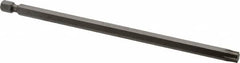 Irwin - T40 Torx Bit - 1/4" Hex Drive, 6" OAL - Caliber Tooling