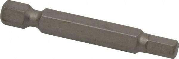 Irwin - 3/16" Hex Bit - 1/4" Hex Drive, 1-15/16" OAL - Caliber Tooling