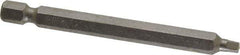 Irwin - #2" Square Size Square Recess Bit - 1/4" Hex Drive, 3" OAL - Caliber Tooling