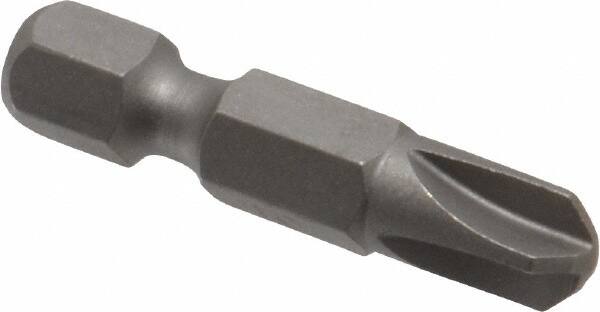 Irwin - #10 Torq-Set Bit - 1/4" Hex Drive, 1-1/4" OAL - Caliber Tooling