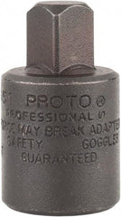 Proto - 3/8 Male 1/2 Female Impact Drive Adapter - 1-7/16" OAL - Caliber Tooling