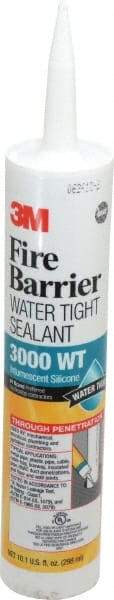 3M - 10.1 oz Cartridge Gray RTV Silicone Joint Sealant - 14 to 230°F Operating Temp, Series 3000WT - Caliber Tooling