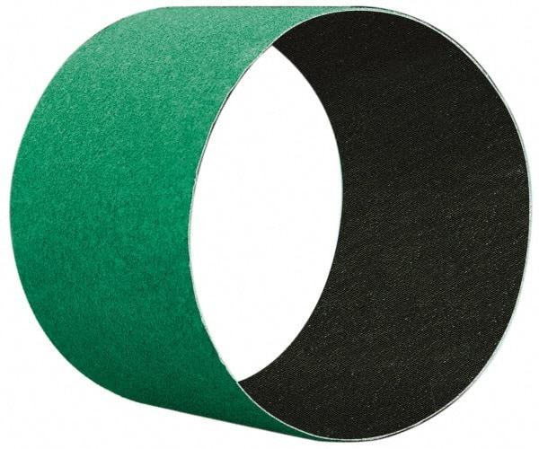 3M - 3-1/2" Wide x 15-1/2" OAL, 80 Grit, Zirconia Alumina Abrasive Belt - Zirconia Alumina, Medium, Coated, Series 577F - Caliber Tooling