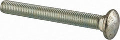 Value Collection - 5/8-11 UNC 5-1/2" Length Under Head, Standard Square Neck, Carriage Bolt - Grade 2 Steel, Zinc-Plated Finish - Caliber Tooling