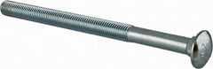 Value Collection - 5/8-11 UNC 9" Length Under Head, Standard Square Neck, Carriage Bolt - Grade 2 Steel, Zinc-Plated Finish - Caliber Tooling