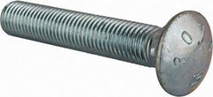 Value Collection - 3/4-10 UNC 4-1/2" Length Under Head, Standard Square Neck, Carriage Bolt - Grade 2 Steel, Zinc-Plated Finish - Caliber Tooling