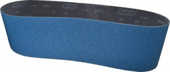 Norton - 6" Wide x 48" OAL, 50 Grit, Zirconia Alumina Abrasive Belt - Zirconia Alumina, Coarse, Coated, Y Weighted Cloth Backing, Dry, Series R821 - Caliber Tooling