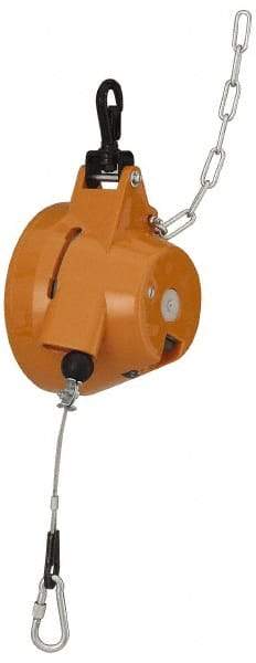 Packers Kromer - 30 Lb Load Capacity, 6-1/2' Travel Distance, Tool Balancer - Steel Cable, Nylon Housing, Tension Adjustment, Locking Mechanism - Caliber Tooling