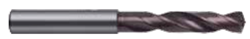 11.6mm Dia. - Carbide HP 3XD Drill-140Â° Point-Coolant-Bright - Caliber Tooling