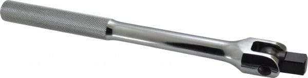 Proto - 1/2" Drive Flex Socket Handle - 10-7/8" OAL, Chrome Finish - Caliber Tooling