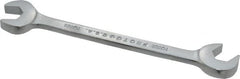 Proto - 10mm Standard Open End Wrench - 4-7/8" OAL, Double End, Chrome Finish, 15° & 60° Head Angle - Caliber Tooling