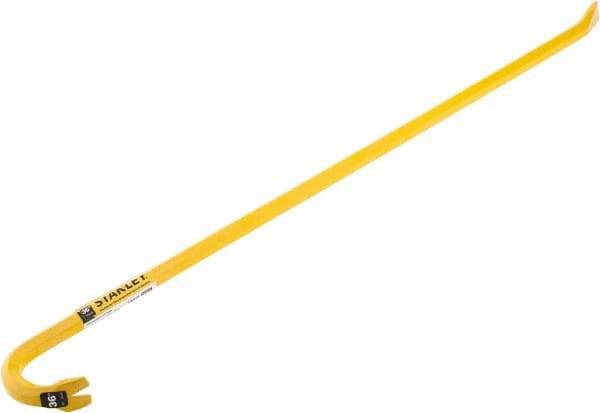 Stanley - 36" OAL Wrecking Bar - 3/4" Wide - Caliber Tooling