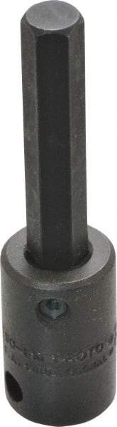 Proto - 3/8" Drive, 8mm Impact Hex Bit Socket - 2-23/32" OAL - Caliber Tooling