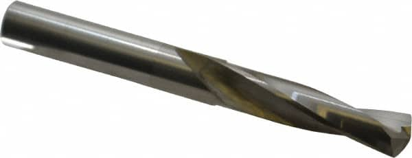 Atrax - 0.332" 135° Spiral Flute Solid Carbide Screw Machine Drill Bit - Caliber Tooling