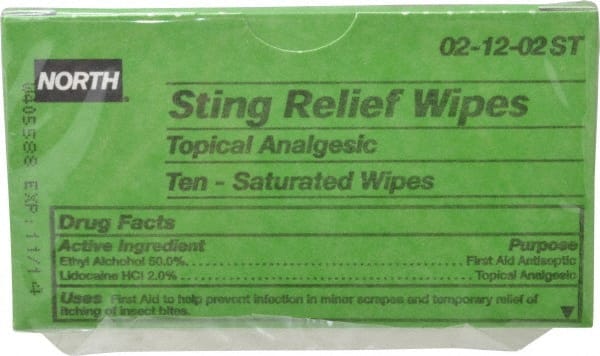 North - 10 Qty 1 Pack 10 Pack Pain Relief Wipe - Caliber Tooling