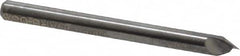 Atrax - 1/8" Head Diam, 1/8" Shank Diam, 1 Flute 60° Solid Carbide Countersink - Caliber Tooling