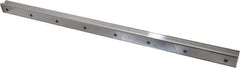 THK - 600mm OAL x 28mm Overall Width x 23mm Overall Height Horizontal Mount SSR Rail - 80mm Between Holes, 7 x 11 x 9mm Hole Size - Caliber Tooling