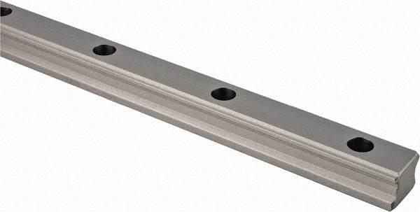 THK - 820mm OAL x 20mm Overall Width x 17mm Overall Height 4 Way SHS Rail - 60mm Between Holes, 6 x 9-1/2 x 8-1/2mm Hole Size - Caliber Tooling