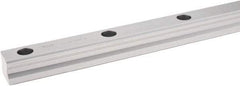 THK - 2,520mm OAL x 28mm Overall Width x 23mm Overall Height 4 Way SHS Rail - 80mm Between Holes, 9 x 14 x 12mm Hole Size - Caliber Tooling