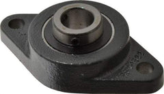 Browning - 3/4" ID, 4-13/32" OAL x 2-1/2" OAH 2-Bolt Flange - 1,444 Lb Static Cap, 2,611 Lb Dyn Cap, 3-17/32" Btw Mnt Hole Ctrs, Cast Iron - Caliber Tooling