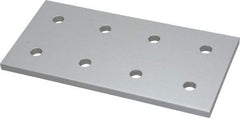 80/20 Inc. - 3" Wide, 6" High, Open Shelving 8 Hole Joining Strip - Aluminum, Use with Series 15 & Bolt Kit 3320 or 3325 - Caliber Tooling