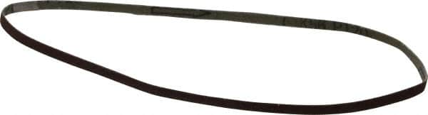 Tru-Maxx - 1/4" Wide x 24" OAL, 120 Grit, Aluminum Oxide Abrasive Belt - Aluminum Oxide, Fine, Coated - Caliber Tooling