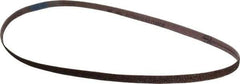 Tru-Maxx - 3/8" Wide x 24" OAL, 40 Grit, Aluminum Oxide Abrasive Belt - Aluminum Oxide, Coarse, Coated - Caliber Tooling