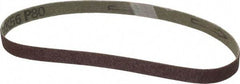 Tru-Maxx - 1/2" Wide x 18" OAL, 80 Grit, Aluminum Oxide Abrasive Belt - Aluminum Oxide, Medium, Coated - Caliber Tooling