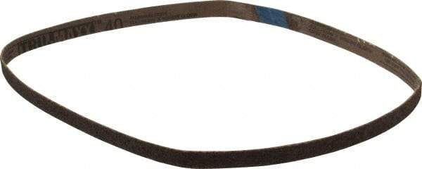 Tru-Maxx - 1/2" Wide x 24" OAL, 40 Grit, Aluminum Oxide Abrasive Belt - Aluminum Oxide, Coarse, Coated - Caliber Tooling