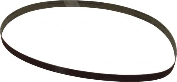 Tru-Maxx - 1/2" Wide x 24" OAL, 120 Grit, Aluminum Oxide Abrasive Belt - Aluminum Oxide, Fine, Coated - Caliber Tooling