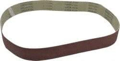 Tru-Maxx - 2" Wide x 48" OAL, 100 Grit, Aluminum Oxide Abrasive Belt - Aluminum Oxide, Fine, Coated - Caliber Tooling