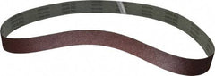 Tru-Maxx - 2" Wide x 60" OAL, 60 Grit, Aluminum Oxide Abrasive Belt - Aluminum Oxide, Medium, Coated - Caliber Tooling