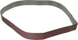 Tru-Maxx - 2" Wide x 60" OAL, 100 Grit, Aluminum Oxide Abrasive Belt - Aluminum Oxide, Fine, Coated - Caliber Tooling