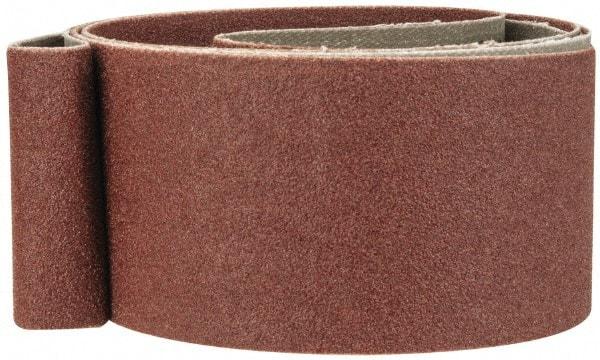 Tru-Maxx - 2" Wide x 72" OAL, 120 Grit, Aluminum Oxide Abrasive Belt - Aluminum Oxide, Fine, Coated - Caliber Tooling