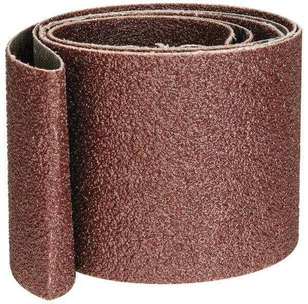 Tru-Maxx - 2-1/2" Wide x 48" OAL, 60 Grit, Aluminum Oxide Abrasive Belt - Aluminum Oxide, Medium, Coated - Caliber Tooling