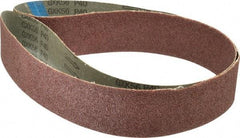 Tru-Maxx - 2-1/2" Wide x 60" OAL, 40 Grit, Aluminum Oxide Abrasive Belt - Aluminum Oxide, Coarse, Coated - Caliber Tooling