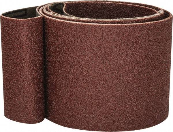 Tru-Maxx - 2-1/2" Wide x 60" OAL, 60 Grit, Aluminum Oxide Abrasive Belt - Aluminum Oxide, Medium, Coated - Caliber Tooling