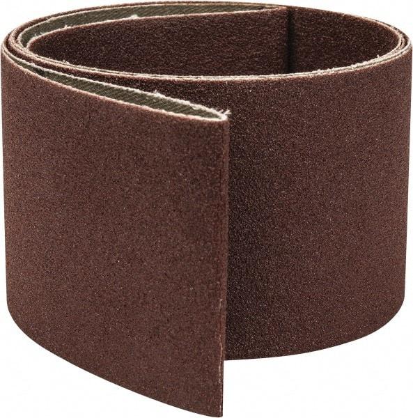 Tru-Maxx - 2-1/2" Wide x 60" OAL, 120 Grit, Aluminum Oxide Abrasive Belt - Aluminum Oxide, Fine, Coated - Caliber Tooling