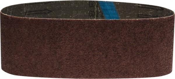 Tru-Maxx - 3" Wide x 21" OAL, 40 Grit, Aluminum Oxide Abrasive Belt - Aluminum Oxide, Coarse, Coated - Caliber Tooling