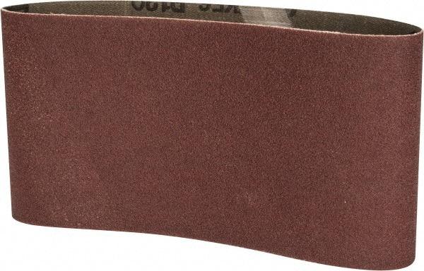 Tru-Maxx - 3-1/2" Wide x 15-1/2" OAL, 120 Grit, Aluminum Oxide Abrasive Belt - Aluminum Oxide, Fine, Coated - Caliber Tooling