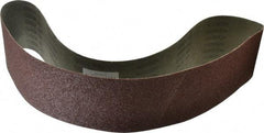 Tru-Maxx - 4" Wide x 48" OAL, 40 Grit, Aluminum Oxide Abrasive Belt - Aluminum Oxide, Coarse, Coated - Caliber Tooling