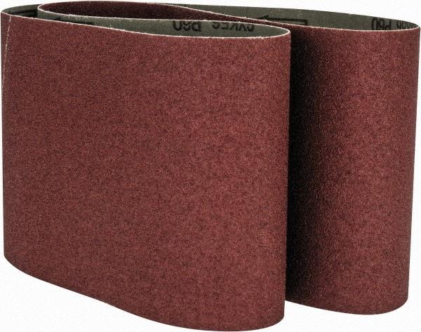 Tru-Maxx - 6" Wide x 48" OAL, 60 Grit, Aluminum Oxide Abrasive Belt - Aluminum Oxide, Medium, Coated - Caliber Tooling