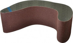 Tru-Maxx - 6" Wide x 54" OAL, 60 Grit, Aluminum Oxide Abrasive Belt - Aluminum Oxide, Medium, Coated - Caliber Tooling