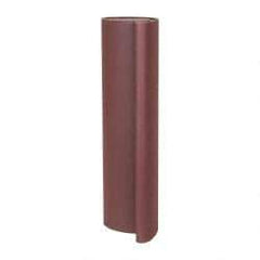 Tru-Maxx - 25" Wide x 48" OAL, 120 Grit, Aluminum Oxide Abrasive Belt - Aluminum Oxide, Fine, Coated - Caliber Tooling