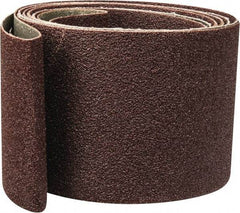 Tru-Maxx - 3" Wide x 120" OAL, 80 Grit, Aluminum Oxide Abrasive Belt - Aluminum Oxide, Medium, Coated - Caliber Tooling