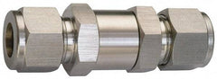 Ham-Let - 3/8" Stainless Steel Check Valve - Inline, Comp x Comp, 3,000 WOG - Caliber Tooling