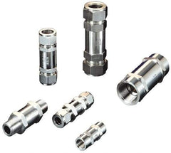 Ham-Let - 1/4" Stainless Steel Check Valve - Inline, MNPT x MNPT, 3,000 WOG - Caliber Tooling