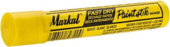 Markal - White Paint Marker - Round Crayon Tip, Alcohol Base Ink - Caliber Tooling